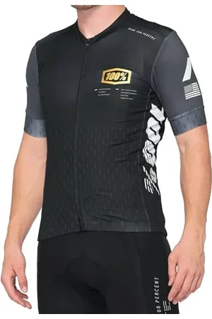 100% MTB WEAR EXCEEDA koszulka czarny/antracyt MD trykot czarny, standardowy unisex dorośli