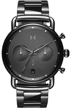 MVMT Chronograf zegarek kwarcowy dla mężczyzn z szarą bransoletką ze stali nierdzewnej - 28000270-D, , Szykowny sport