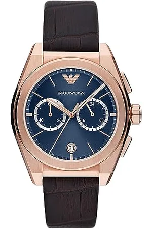 Emporio Armani Diesel Zegarek Męski Mega Chief, Mechanizm Kwarcowy, Chrono, Koperta 51 mm z Bransoletą ze Stali Szlachetnej Dz4642