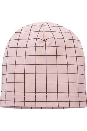 Pinókio Czapka Romantic, 95% bawełna, 5% elastan, różowa, dziewczęca, rozmiar 47-52 (47), , 47