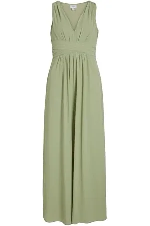 VILA Vikarin V-Neck Maxi Dress/Bm/Dc, , 38