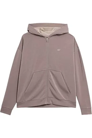 4F Sweatshirt F213 Color Light Brown Rozmiar M dla kobiet, , M