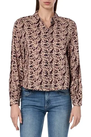 Scotch&Soda Damska koszulka z nadrukiem z nadrukiem, , 42