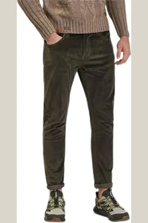 GIANNI LUPO GL6053Q Jeans, Zielone, 42 Męskie, Zielone