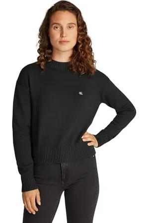 Calvin Klein Jeans Damskie swetry Ck Embro Badge, , 3XL
