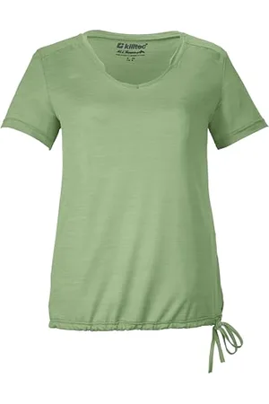 Killtec Damski Funkcjonalna koszulka KOS 64 WMN TSHRT, 34, green, 41343-000