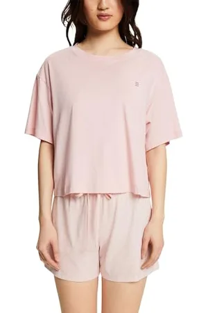 ESPRIT Bodywear Amelia OCS py sslv+SHO komplet piżamy damskiej, Light PINK, 38, , 38