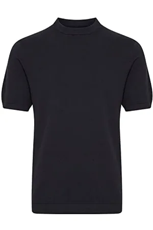 Casual Friday Męski sweter CFKarl SS Linen Mix Knit Pullunder, 194013 / granatowy (dark navy), M, , M