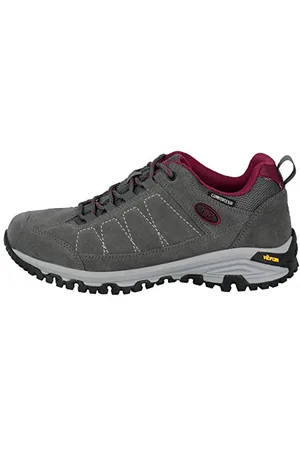 BRUTTING Mount Adams Low Damskie Buty outdoorowe i trekkingowe, szary/bordo, 39 EU