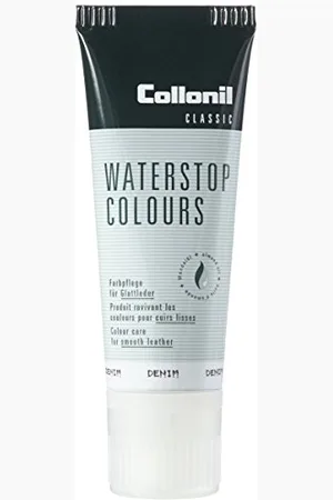 Collonil Waterstop Classic (8) 75 ml pasta do butów i produkty do pielęgnacji, niebieski (denim), uniwersalny rozmiar