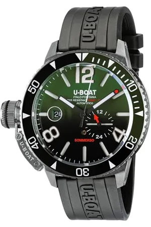 U-BOAT Męski zegarek kwarcowy analogowy ze stali nierdzewnej Mid-39776