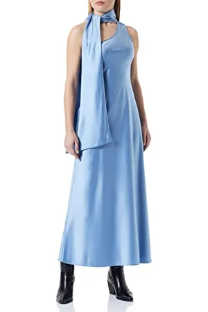 HUGO BOSS Damska sukienka Kassie-1, turkusowa/aqua440, 46 (DE)