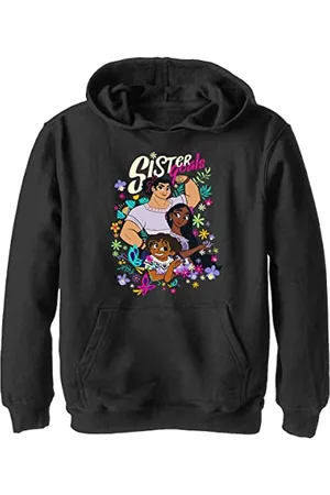 Disney Pixar Encanto Sister Goals Boys Hoodie, Black, Large, , L