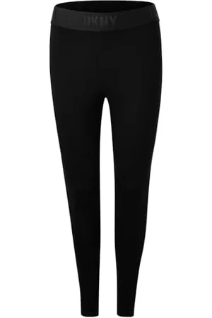 DKNY Damskie legginsy z logo, , XXS