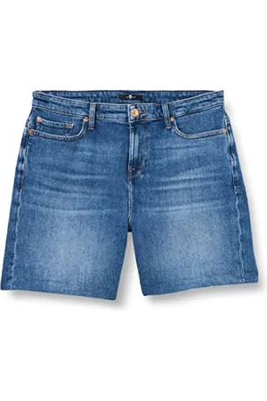 7 for all Mankind Damskie spodenki jeansowe Jswua500, , 31