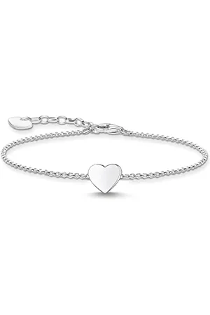 Thomas Sabo Damen Armband Herz 925 Sterlingsilber A2044-001-21-L19v