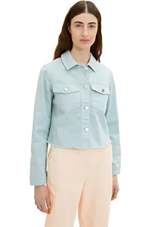 TOM TAILOR Damski kurtka jeansowa 1035325, , S