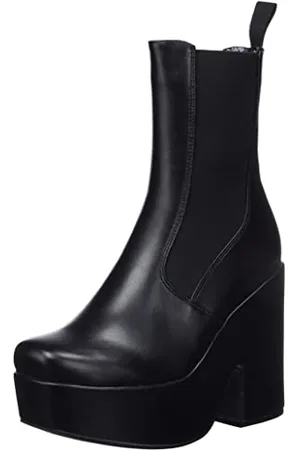 Lamoda Old Pics Chunky Platform Ankle Boots, EU 36, , 36 EU