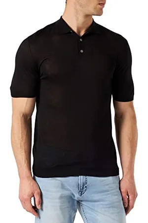 GIANNI LUPO Męska koszulka polo GL33679, czarna, XL