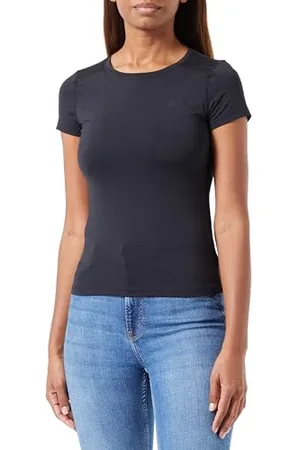 4F Tshirt FNK F445 Deep Black Damski XS, , XS