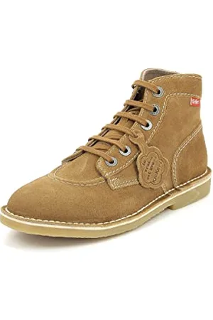 Kickers Damskie derby Orilegend, brązowy - Braun Camel Perm 114-36 EU