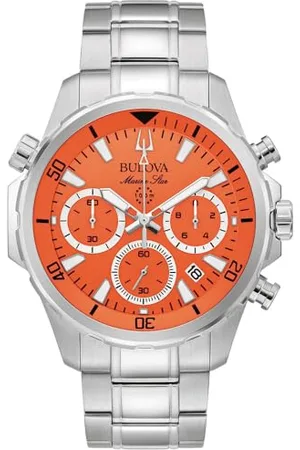 BULOVA Męski analogowy zegarek kwarcowy z bransoletką ze stali nierdzewnej 96B395, , bransoletka