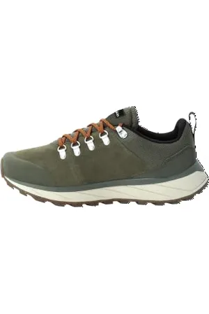 Jack Wolfskin Mężczyźni TERRAVENTURE URBAN LOW M trampki, khaki/Pomarańczowy, 44 EU