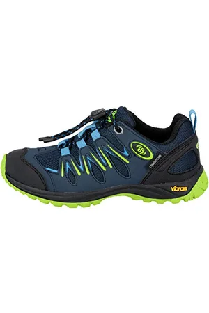 BRUTTING Expedition Kids Buty do biegania crossowego Uniseks - dzieci, morski/ niebieski/ cytrynowy, 31 EU