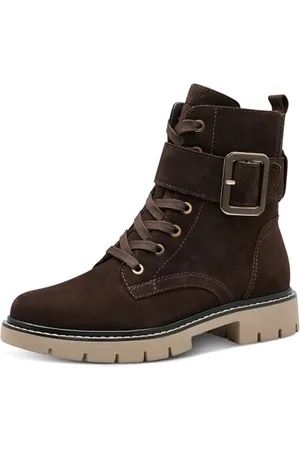 Tamaris Damskie buty Comfort Lace Boot Flat 8-85106-43 modne buty, , 37 EU Weit
