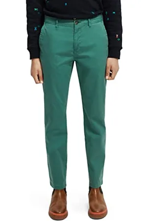 Scotch&Soda Essentials Stuart-Organic Cotton Stretch Twill spodnie chinosy męskie, , 29W / 30L