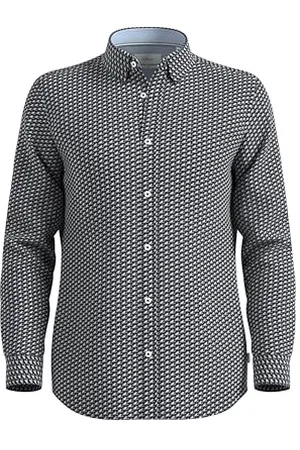 QS by s.Oliver Koszula męska z długim rękawem, krój slim fit, , M