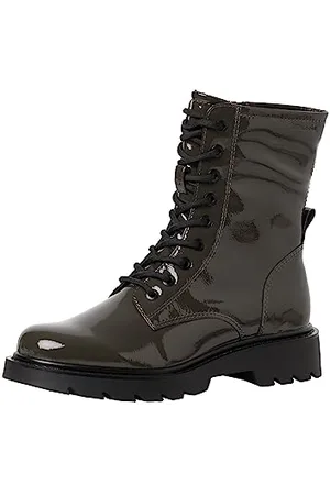 Tamaris Damskie 1-1-25908-41 modne kozaki, oliwkowe, 39 EU, , 39 EU