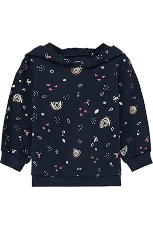 QS by s.Oliver Sweatshirt mit Kapuze Bluza z kapturem dla dzieci i dziewcząt, , 68
