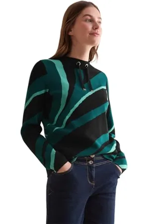CECIL Sweter żakardowy, , S