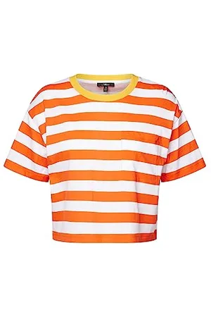 Mavi Damska koszulka Crew Neck Crop, , M