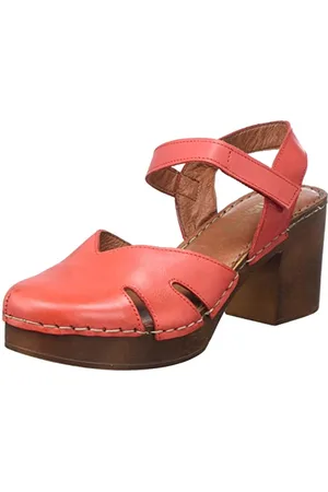 Manitu Damskie sandały 920001-04, czerwone, rozmiar 37 EU, , 37 eu