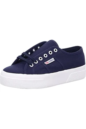 Superga 2740 PLATFORM Sneakersy granatowe, , 44.5 EU