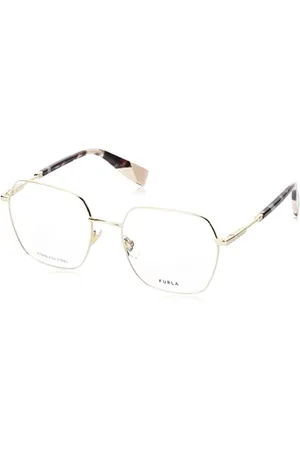 Furla VFU640 Okulary, Shiny Rose Gold W/Ivory Parts, 54 damskie, , 54
