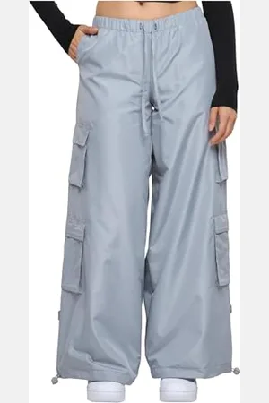 Urban classics Damskie spodnie typu cargo Ripstop Double Cargo Pants Black L, , XS