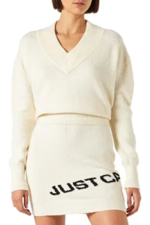 Roberto Cavalli Damska sukienka damska, 102 J Off White Jacquard, L