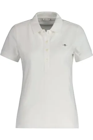 GANT Slim Sheild Cap Sleeve Pique Polo, , 3XL