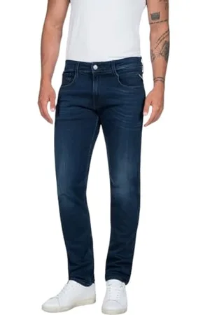 Replay ANBASS Dżins Mężczyźni, Blau (0074 Blue), 30W / 30L