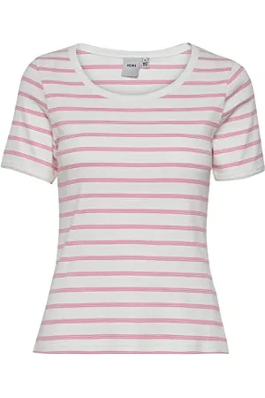 Ichi Damska koszulka IHLOUISANY SS 172127/Shocking Pink, S