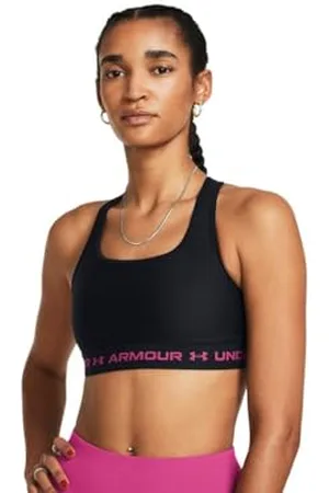 Under Armour G Crossback Mid Solid, Starlight/Celeste, YXL, Czarny/czarny/różowy (Astro Pink), 60