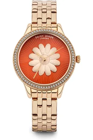 Daisy Dixon Damski; rękę; szlachetna; klasyczny; skóra; nowoczesny; elegancki; zegarek; szlachetny; stal