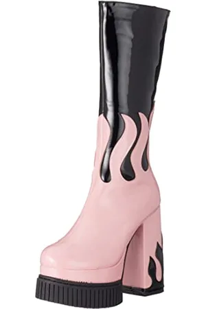 Lamoda Ignite Platform Creeper High Boots, EU 37, , 37 EU