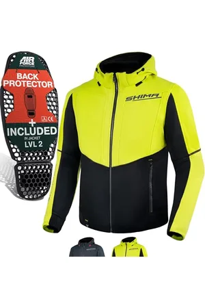 Shima DAYBREAKER Bluza z kapturem motocyklowa, męska i damska, z kapturem, z ochraniaczami, aramidowa, , L
