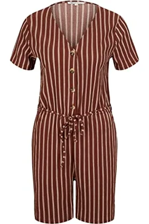 TOM TAILOR Damski Kombinezon w paski 1031414, , XL