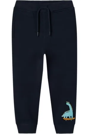 NAME IT Nmmvimo Nreg AOP SWE Pant Bru spodnie dresowe, , 104