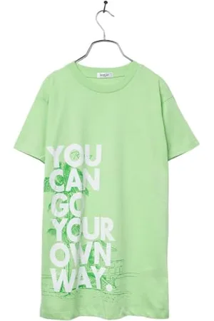 Replay Dziewczęcy luźny krój T-shirt sukienka bawełna, , 6 Lata